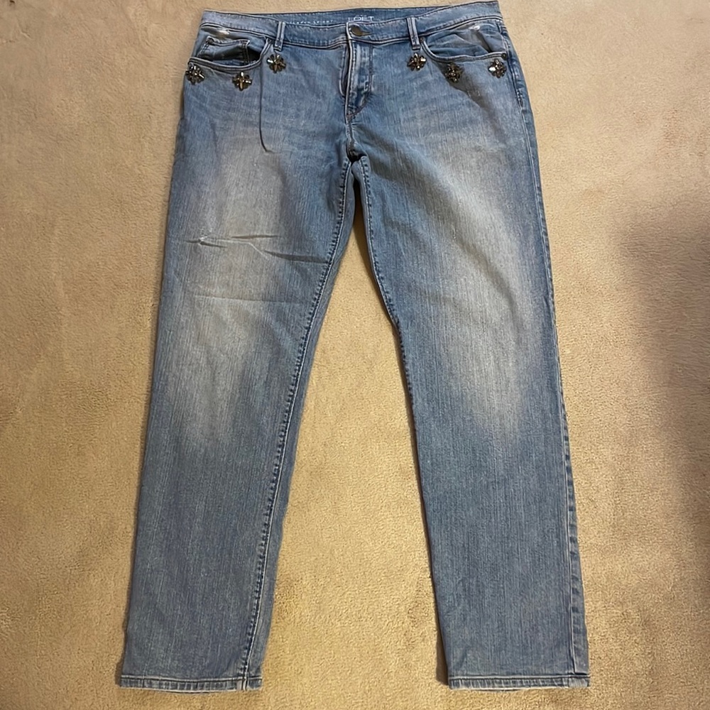 Jeweled jeans